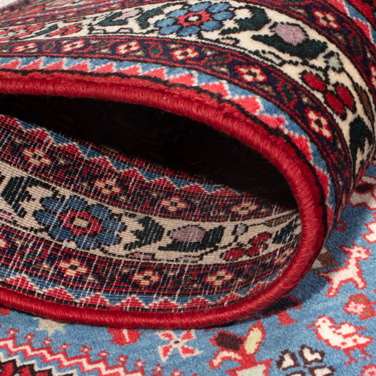 Tapis persan - Nomadic - 156 x 100 cm - bleu