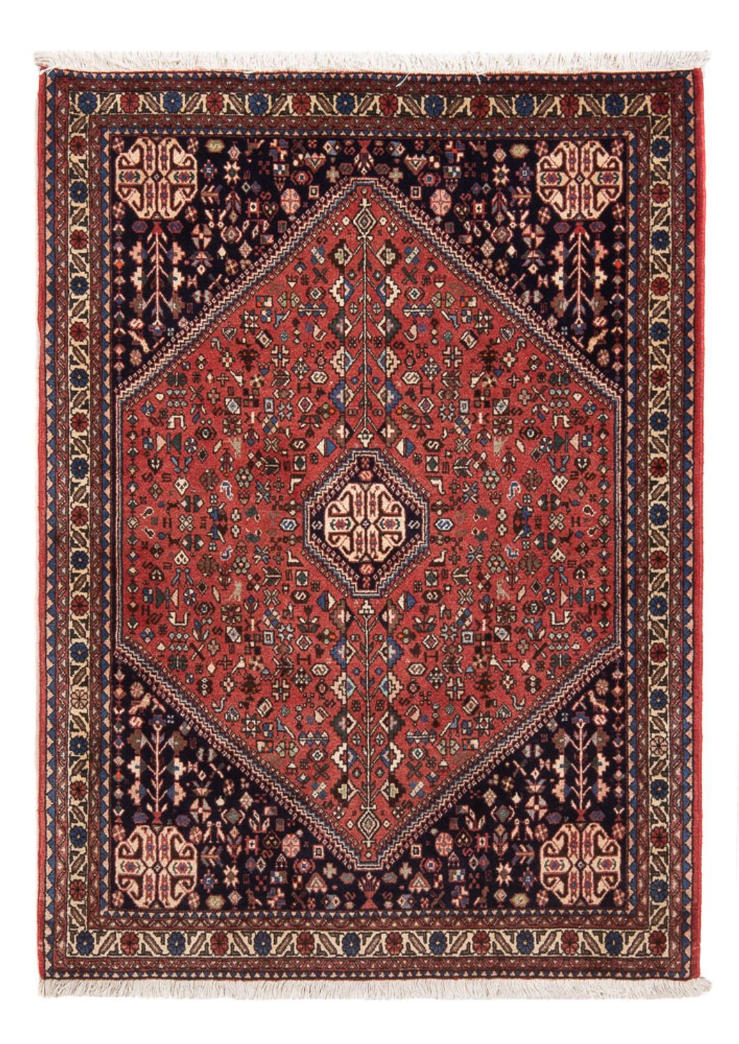 Tapis persan - Nomadic - 150 x 105 cm - rouge