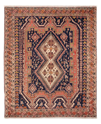 Tapis persan - Nomadic - 167 x 133 cm - rouge