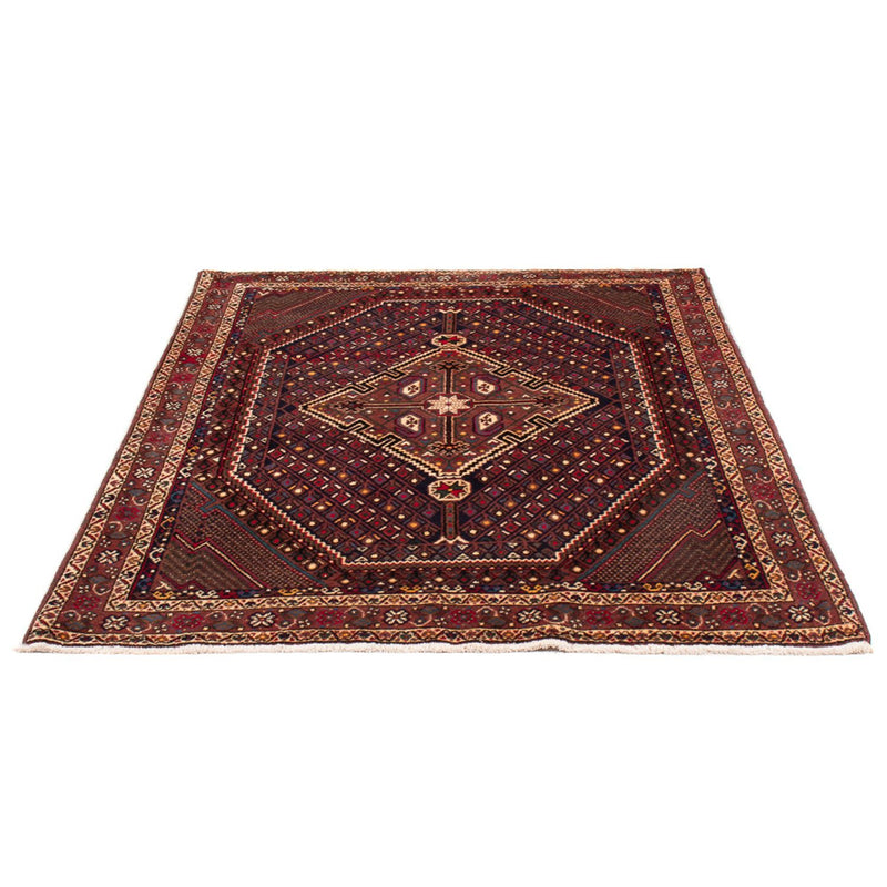 Tapis persan - Nomadic - 170 x 128 cm - bleu foncé