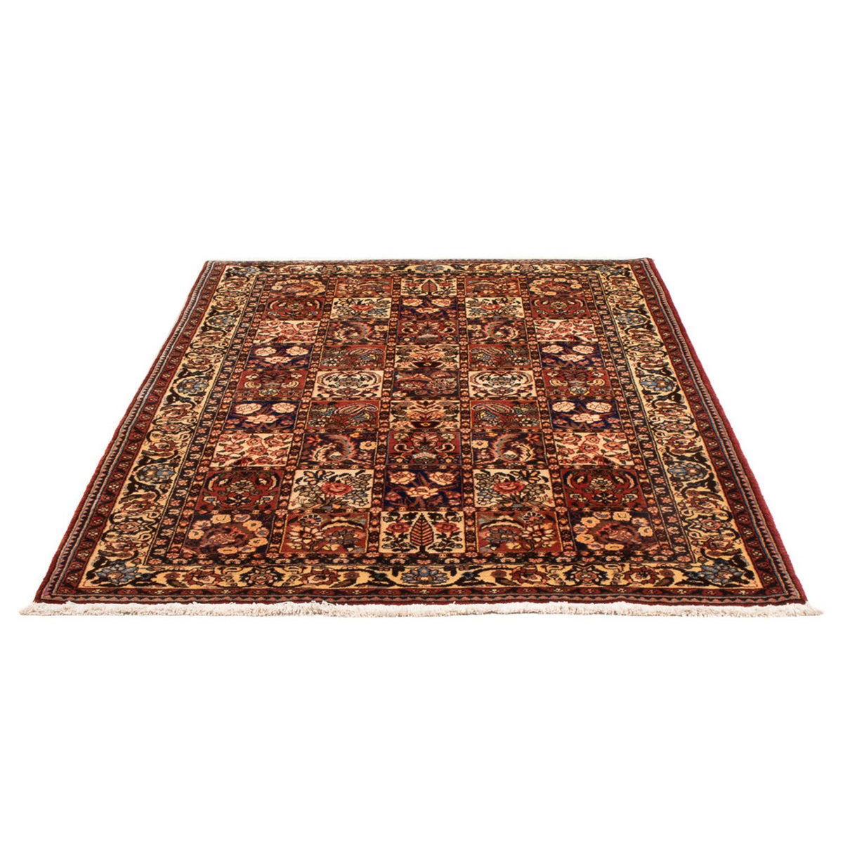 Tapis persan - Nomadic - 197 x 138 cm - multicolore