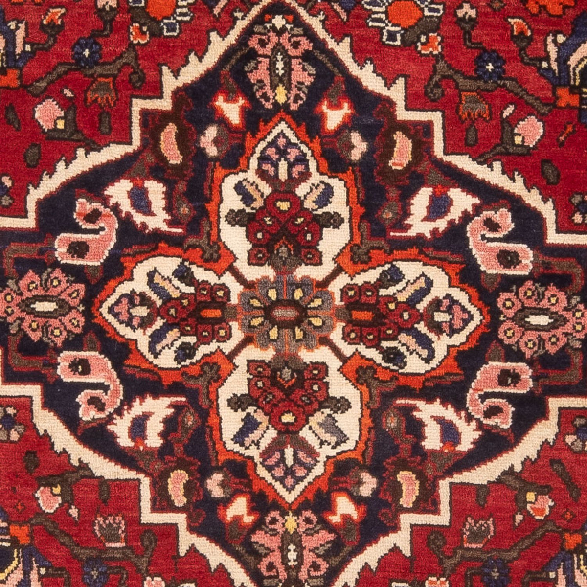 Tapis persan - Nomadic - 208 x 137 cm - rouge