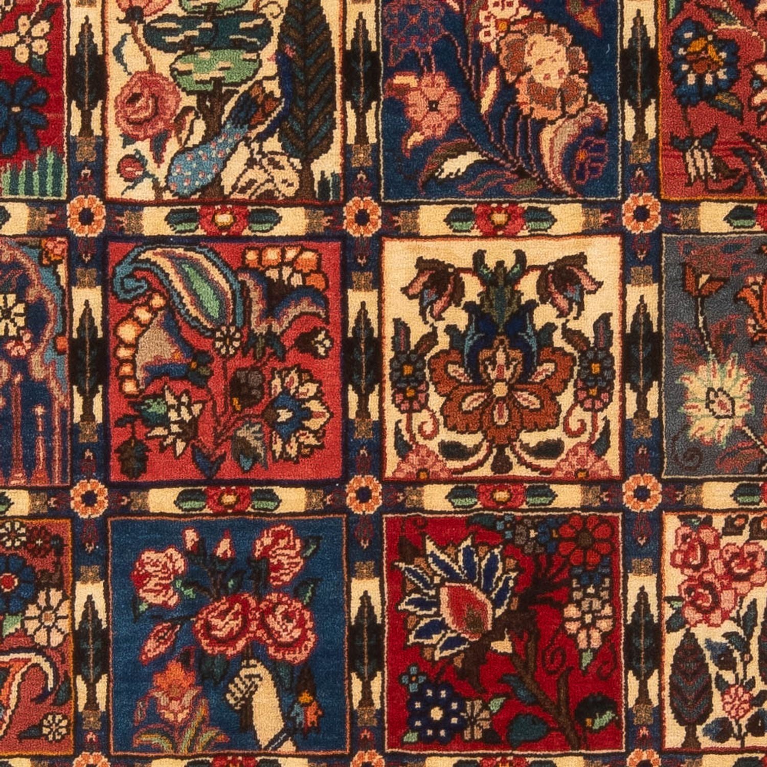 Tapis persan - Nomadic - 205 x 137 cm - multicolore