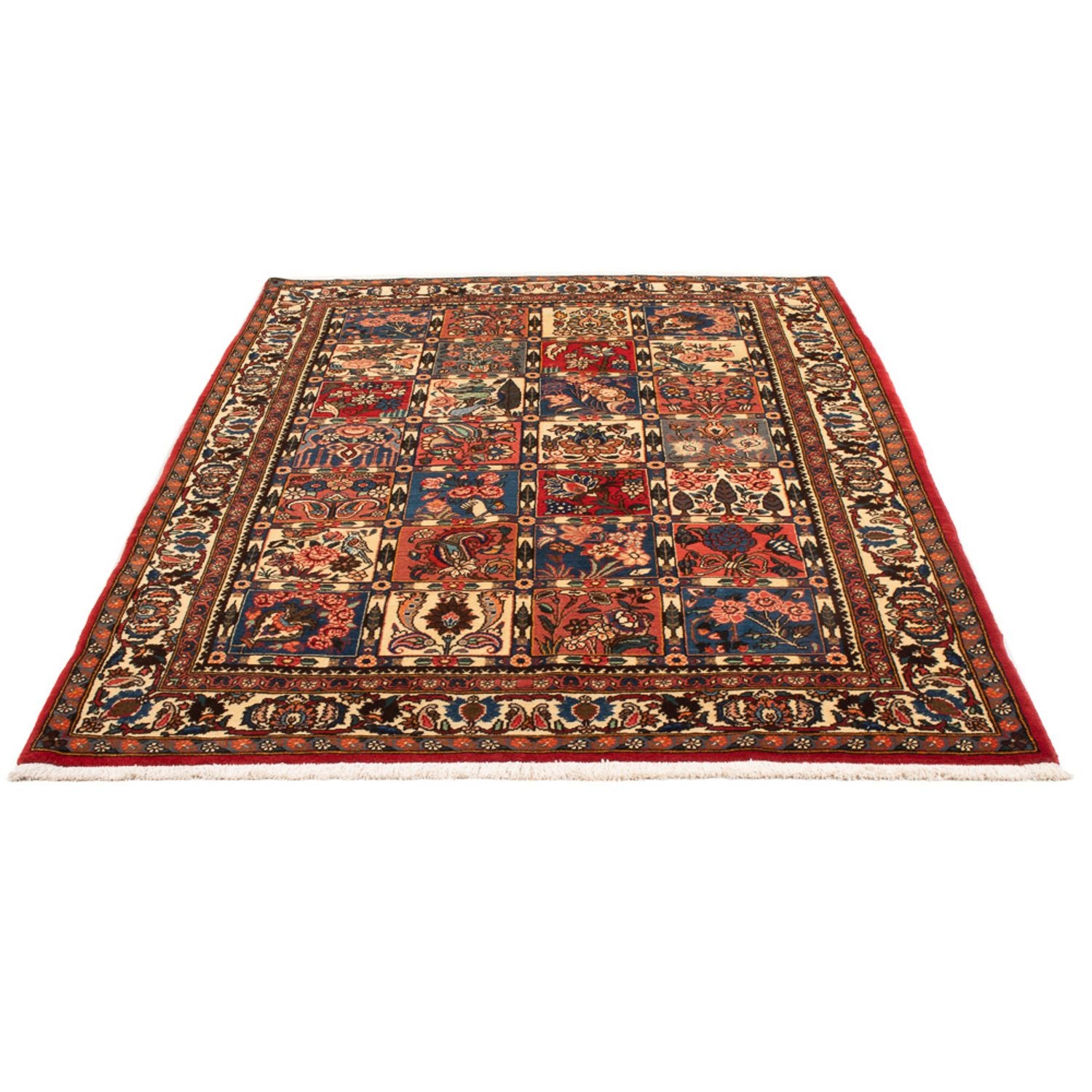 Tapis persan - Nomadic - 205 x 137 cm - multicolore