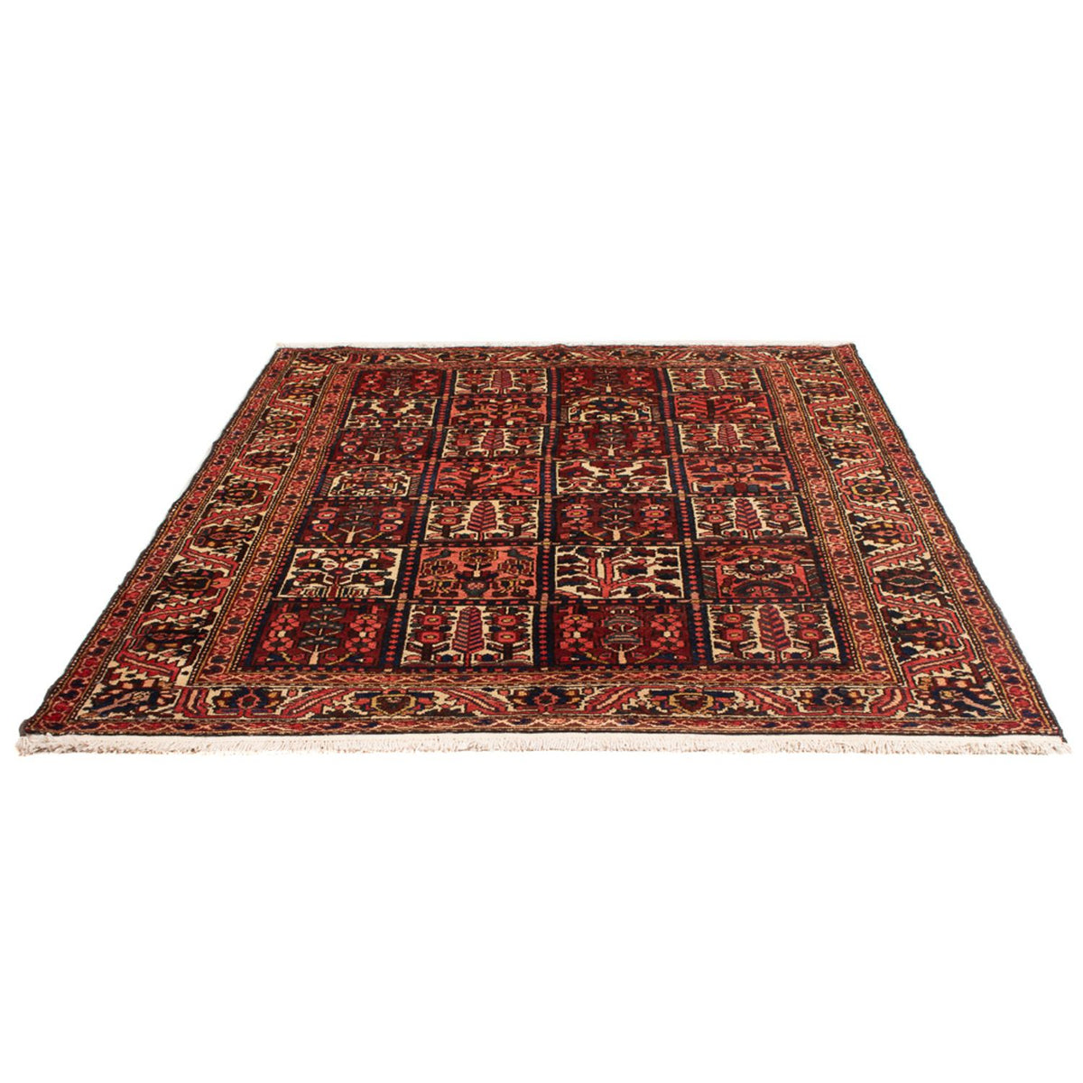 Tapis persan - Nomadic - 202 x 157 cm - multicolore