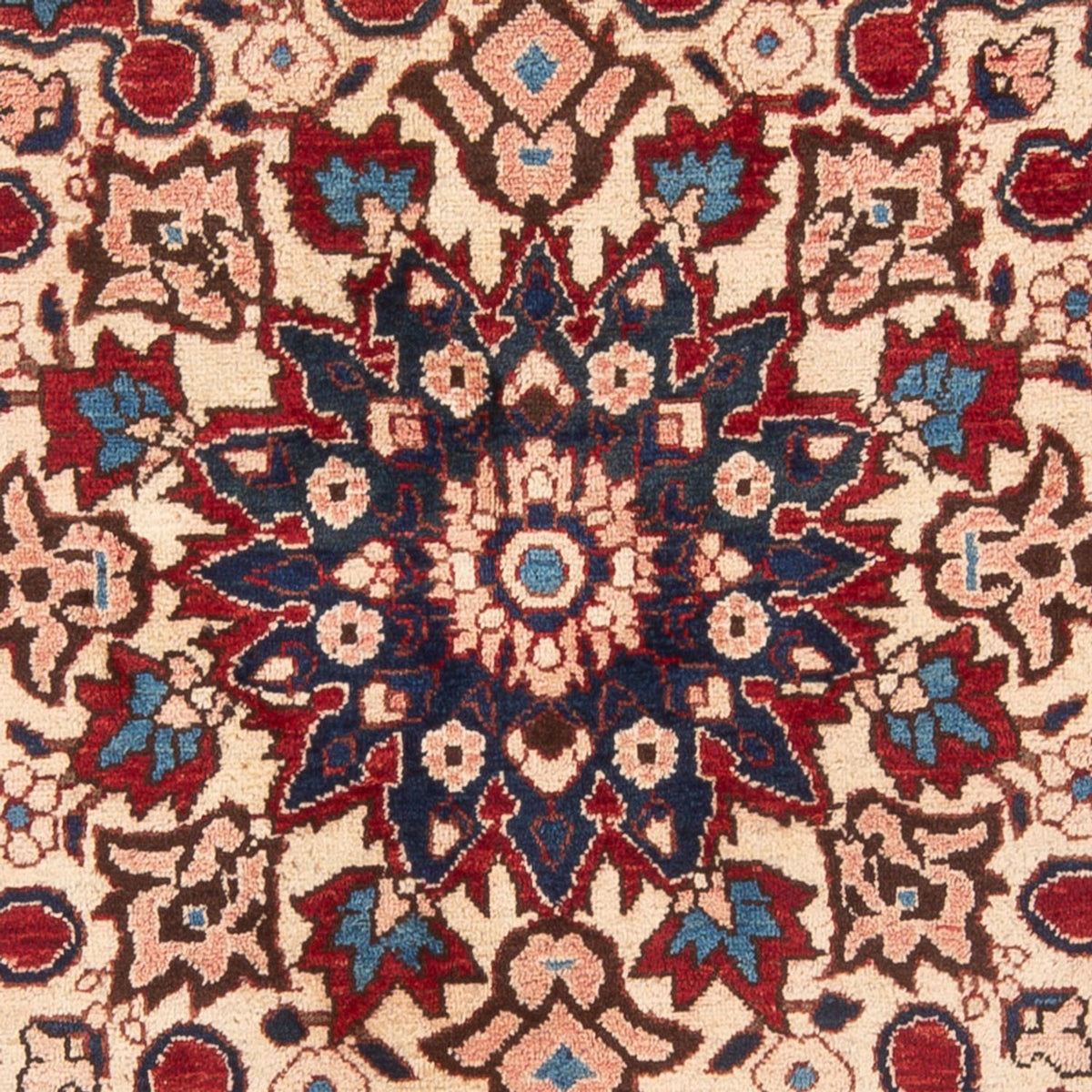 Tapis persan - Nomadic - 210 x 147 cm - rouge