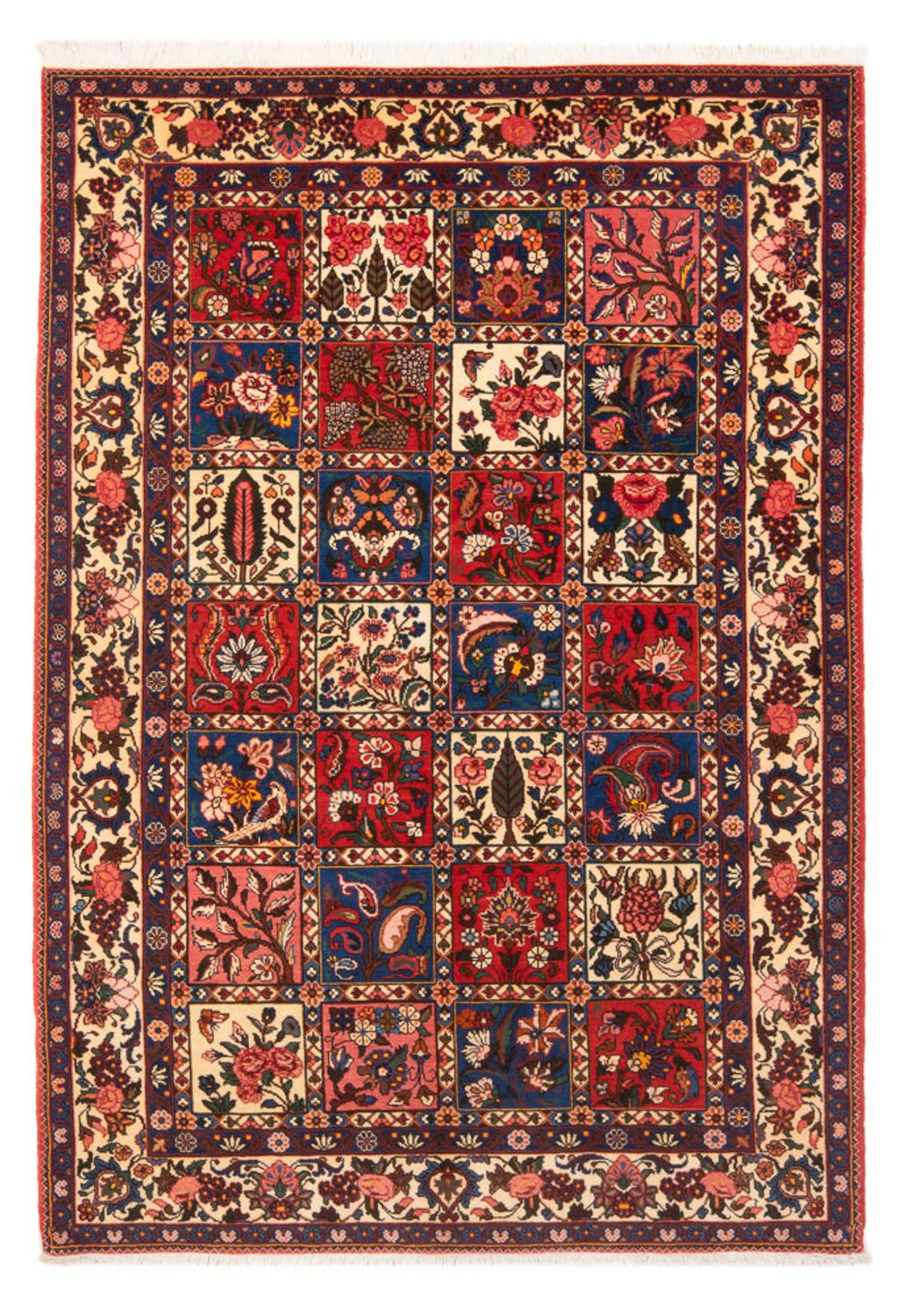 Tapis persan - Nomadic - 205 x 138 cm - multicolore