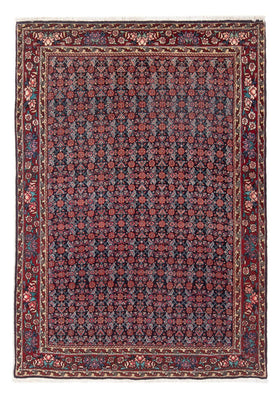 Tapis persan - Bidjar - 168 x 115 cm - bleu foncé