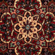 Tapis persan - Bidjar - 71 x 46 cm - bleu foncé