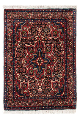Tapis persan - Bidjar - 72 x 50 cm - bleu foncé
