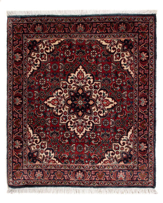 Tapis persan - Bidjar - 65 x 52 cm - rouge