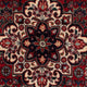 Tapis persan - Bidjar - 65 x 52 cm - rouge