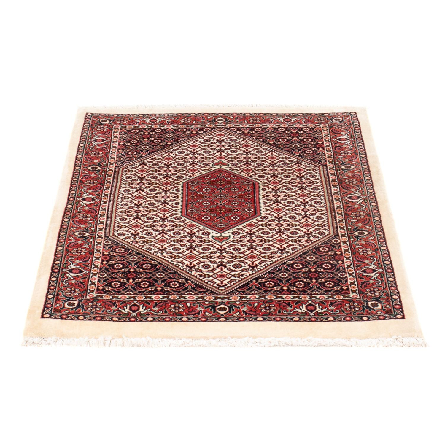 Tapis persan - Bidjar - 90 x 70 cm - beige