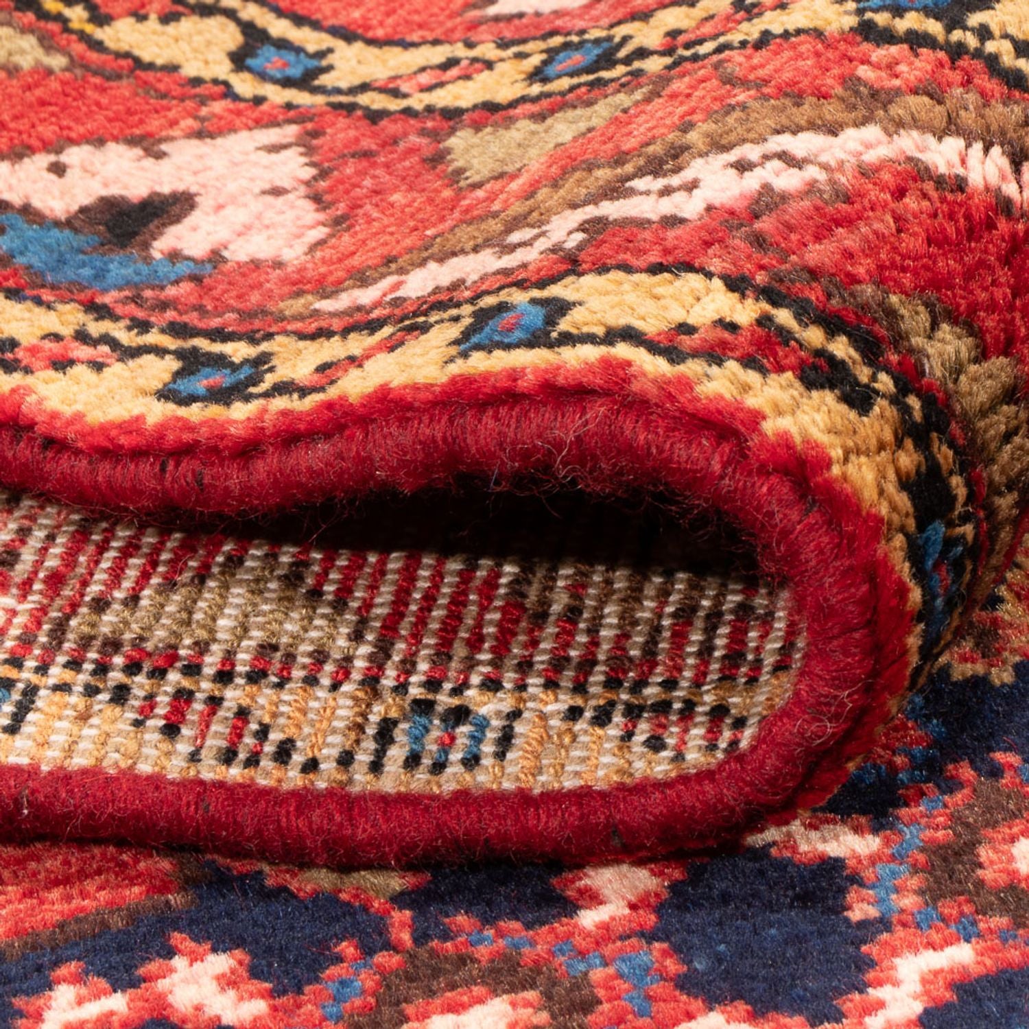 Tapis persan - Nomadic - 218 x 140 cm - bleu foncé