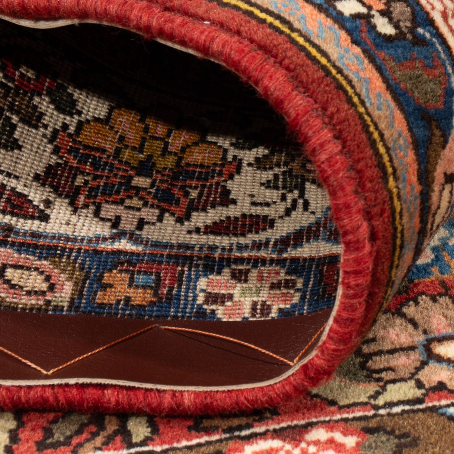 Tapis persan - Nomadic - 197 x 145 cm - multicolore