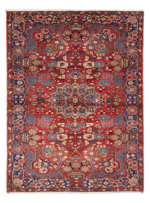 Tapis persan - Classique - 242 x 158 cm - rouge bordeaux