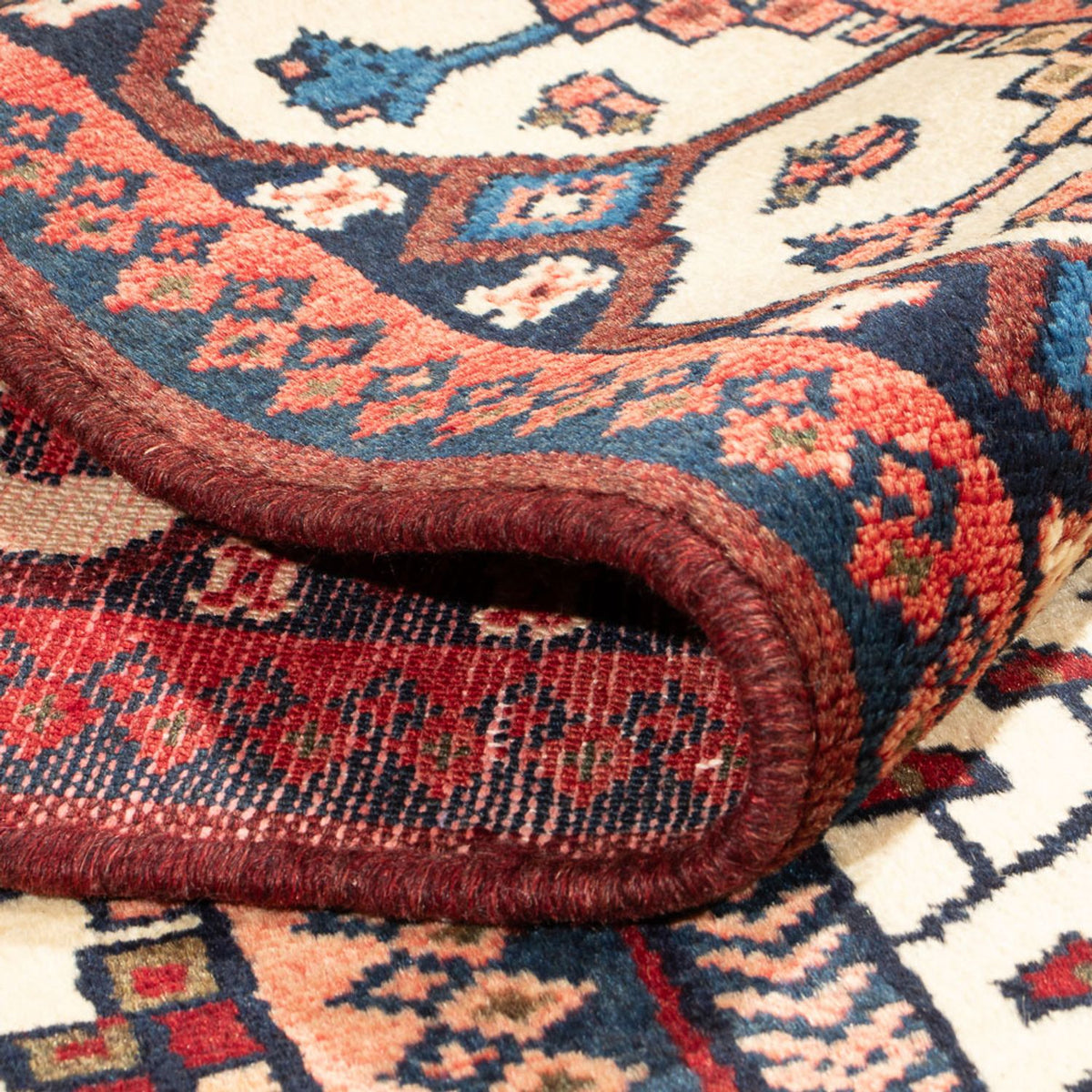 Tapis persan - Nomadic - 206 x 124 cm - crème