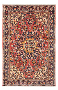 Tapis persan - Nomadic - 208 x 135 cm - rouge