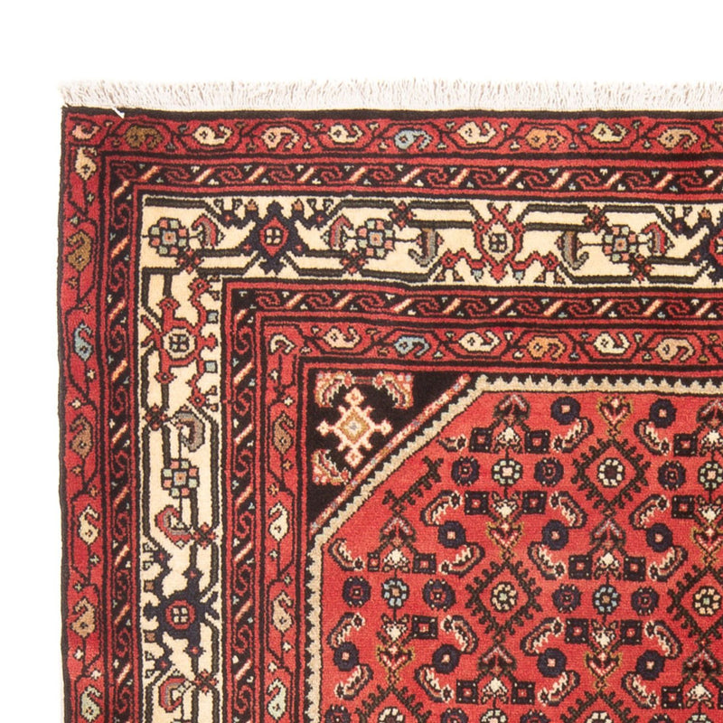 Tapis persan - Mir - 196 x 140 cm - rouge
