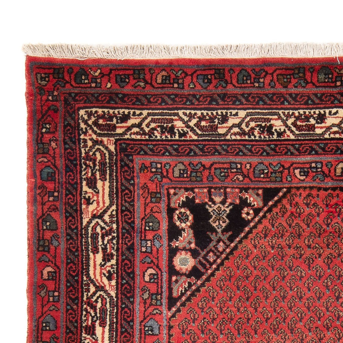 Tapis persan - Mir - 205 x 152 cm - rouge