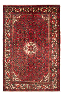 Tapis persan - Nomadic - 213 x 138 cm - rouge