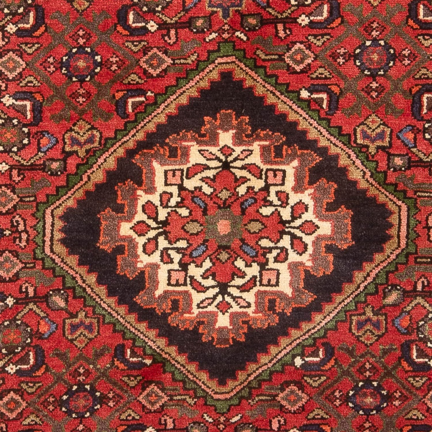 Tapis persan - Nomadic - 215 x 135 cm - rouge