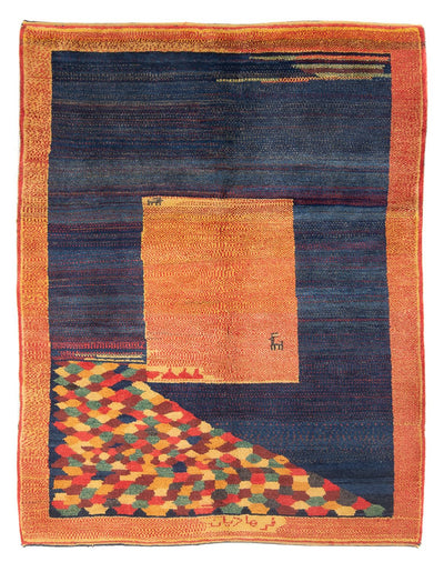 Tapis Gabbeh persan Tapis 157x196cm - Perserteppich Wollteppich