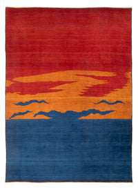 Tapis Gabbeh - Persan - 302 x 230 cm - multicolore