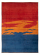 Tapis Gabbeh persan Tapis 230x302cm - Perserteppich Wollteppich