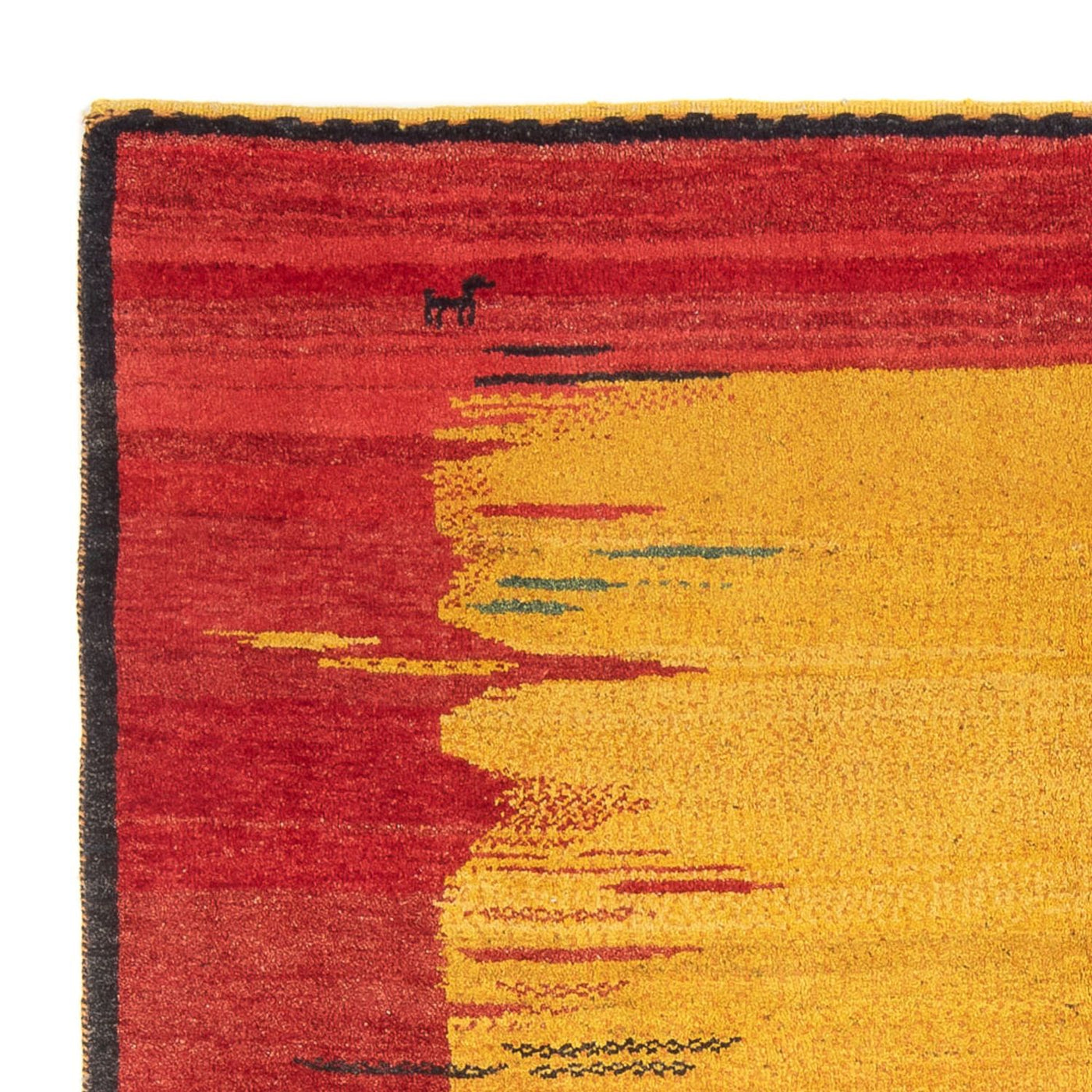 Tapis Gabbeh persan Tapis 203x173cm - Perserteppich Wollteppich