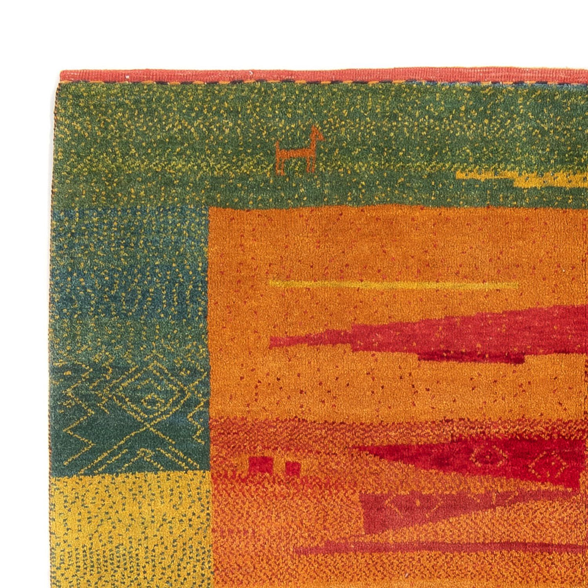 Tapis Gabbeh persan Tapis 173x218cm - Perserteppich Wollteppich