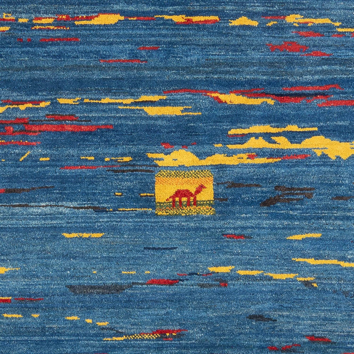 Tapis Gabbeh - Persan - 255 x 214 cm - multicolore