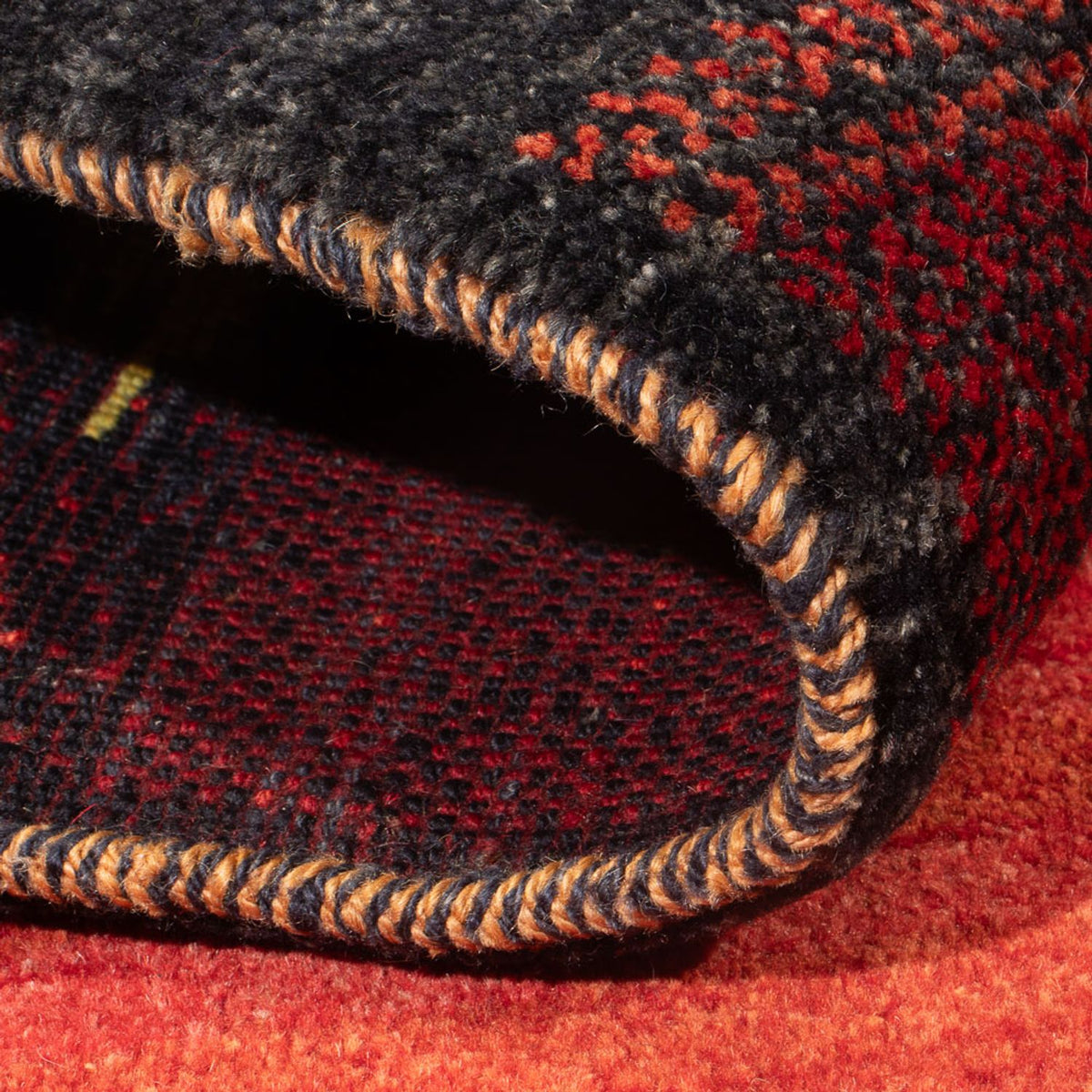 Tapis Gabbeh - Persan - 176 x 127 cm - multicolore