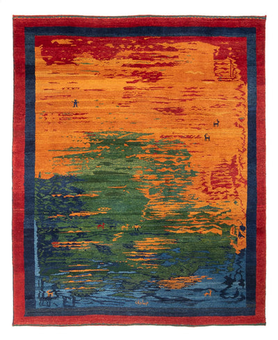 Tapis Gabbeh persan Tapis 198x238cm - Perserteppich Wollteppich