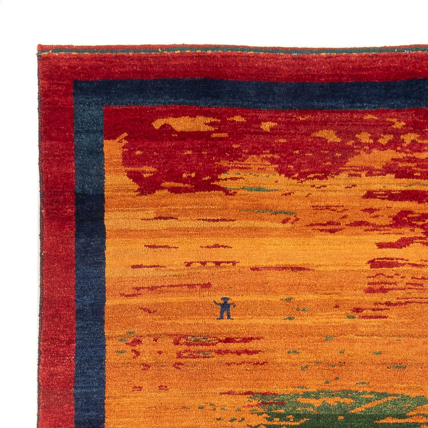 Tapis Gabbeh persan Tapis 238x198cm - Perserteppich Wollteppich