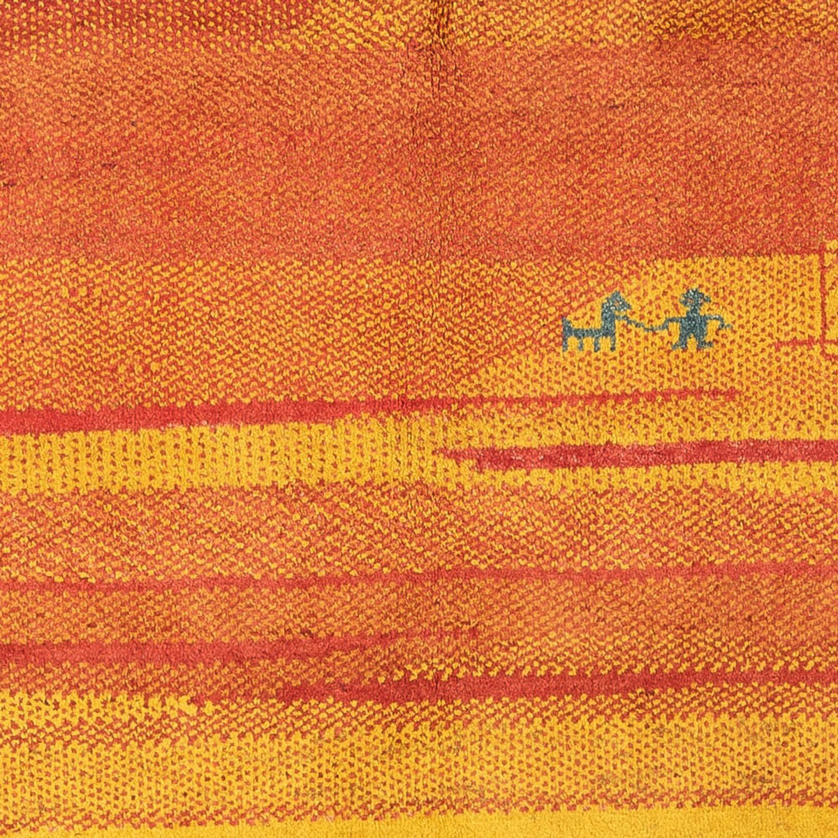 Tapis Gabbeh - Persan - 192 x 157 cm - multicolore