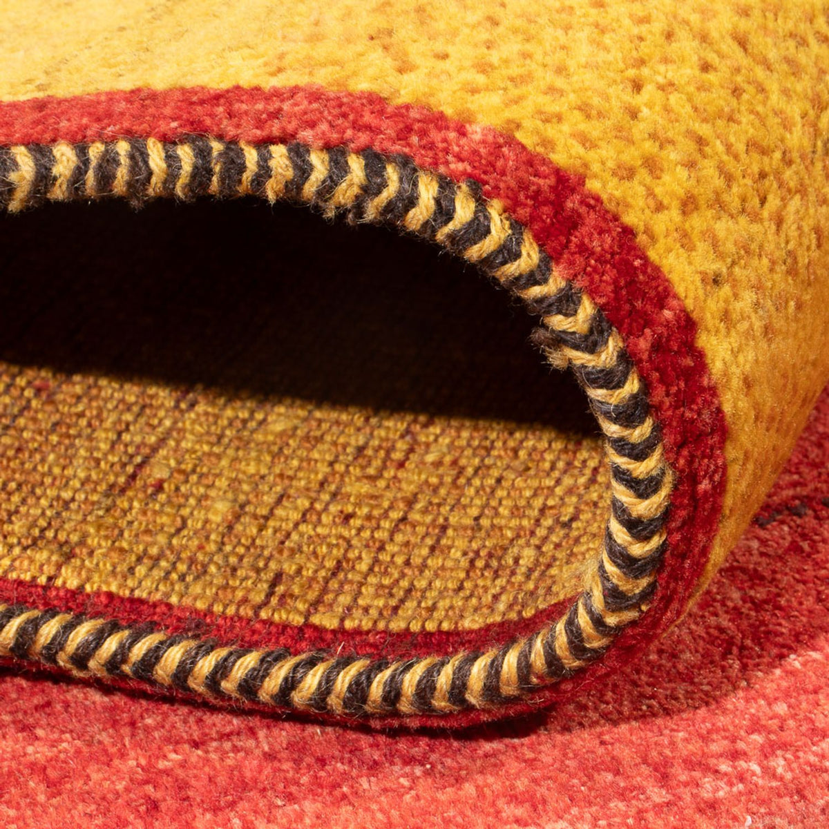 Tapis Gabbeh - Persan - 200 x 155 cm - multicolore