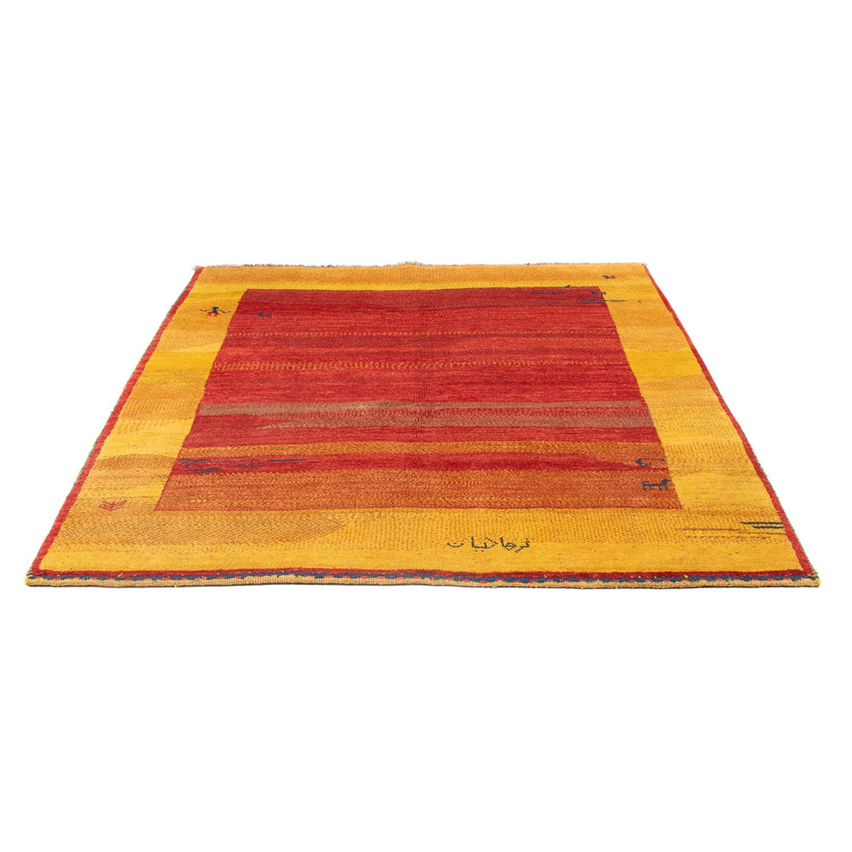 Tapis Gabbeh - Persan - 200 x 155 cm - multicolore