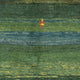Tapis Gabbeh - Persan - 183 x 146 cm - vert menthe