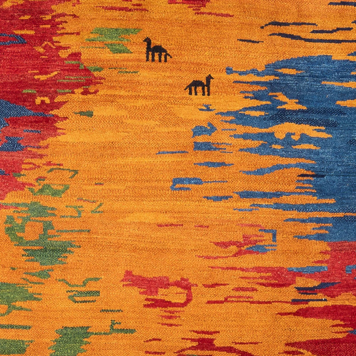 Tapis Gabbeh - Persan - 298 x 225 cm - multicolore