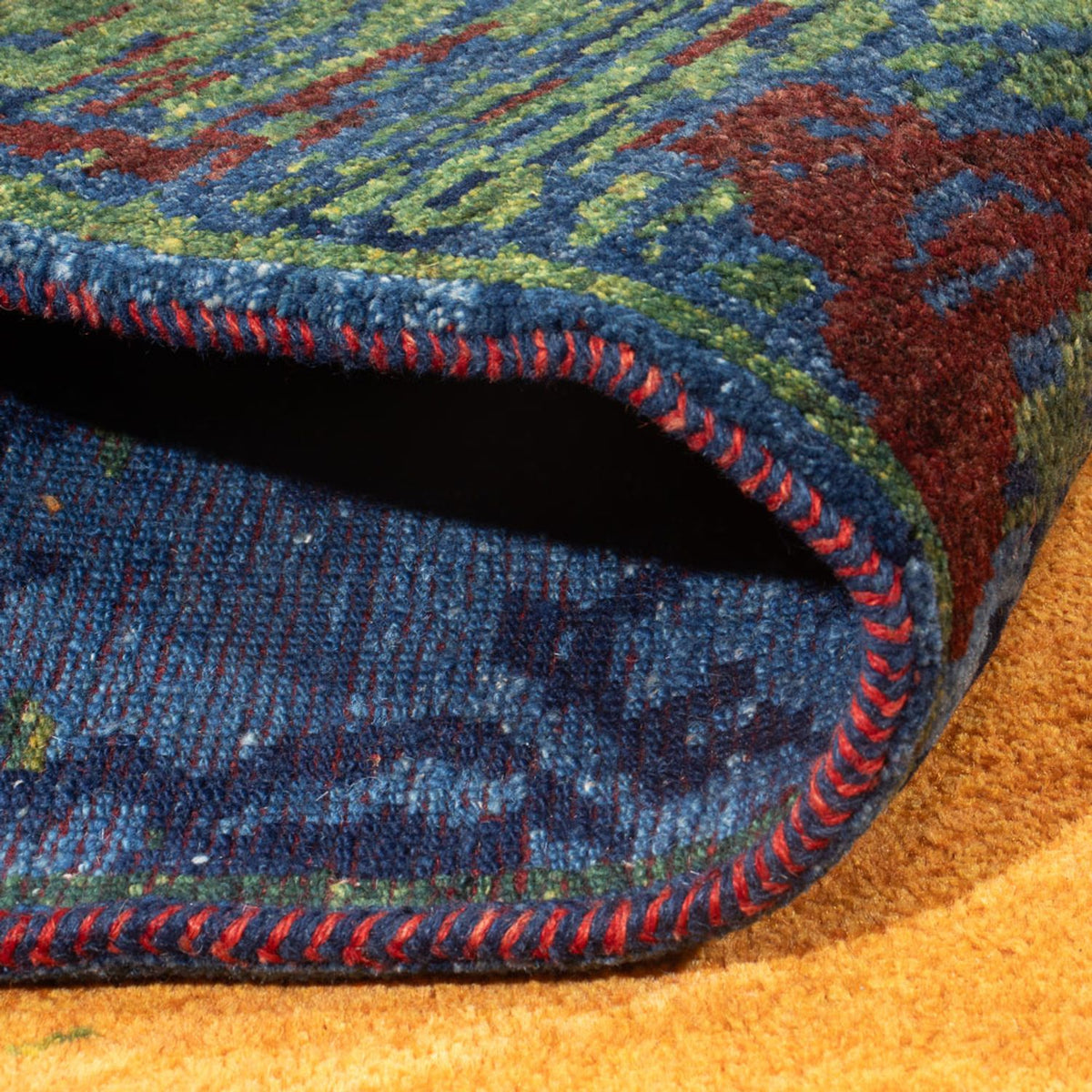 Tapis Gabbeh - Persan - 218 x 170 cm - multicolore