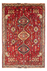 Tapis persan - Nomadic - 197 x 130 cm - rouge