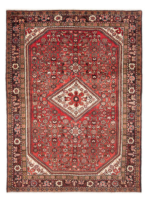 Tapis persan - Nomadic - 221 x 151 cm - rouge