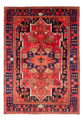 Tapis persan - Nomadic - 207 x 138 cm - rouge