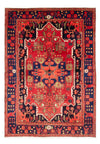 Tapis de Hamadan Tapis 138x207cm - Tapis persan - Rectangle / Rouge / 138 x 207 cm Rectangle