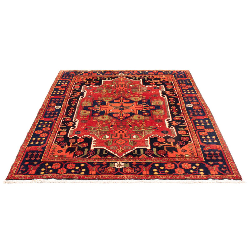 Tapis persan - Nomadic - 207 x 138 cm - rouge
