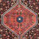 Tapis persan - Nomadic - 215 x 144 cm - rouge clair
