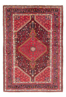 Tapis persan - Nomadic - 213 x 134 cm - rouge clair
