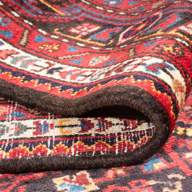 Tapis persan - Nomadic - 213 x 134 cm - rouge clair