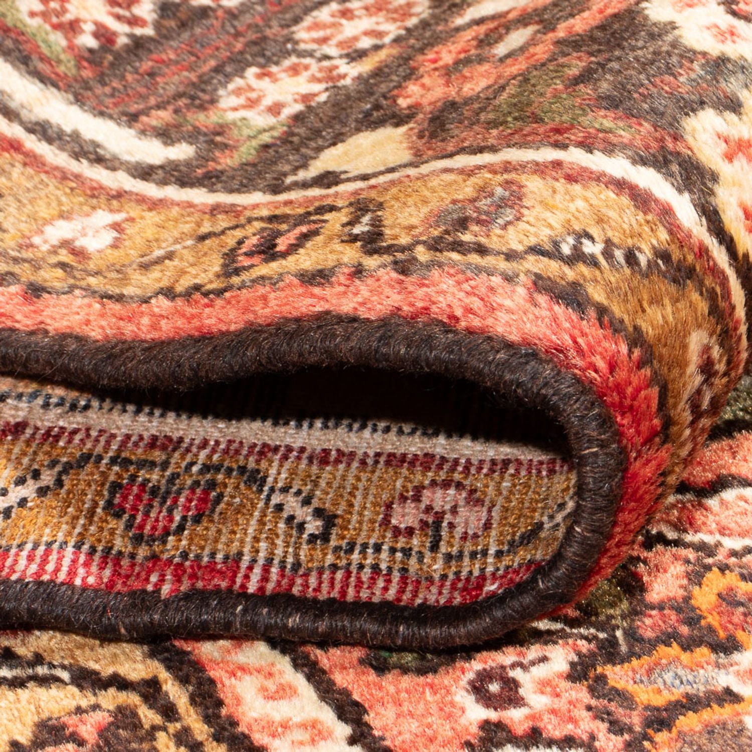 Tapis persan - Nomadic - Royal - 219 x 155 cm - rouge
